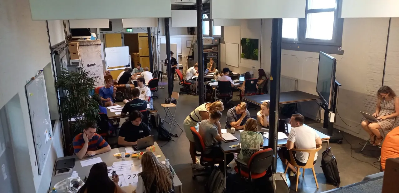 Studenten bedenken concepten